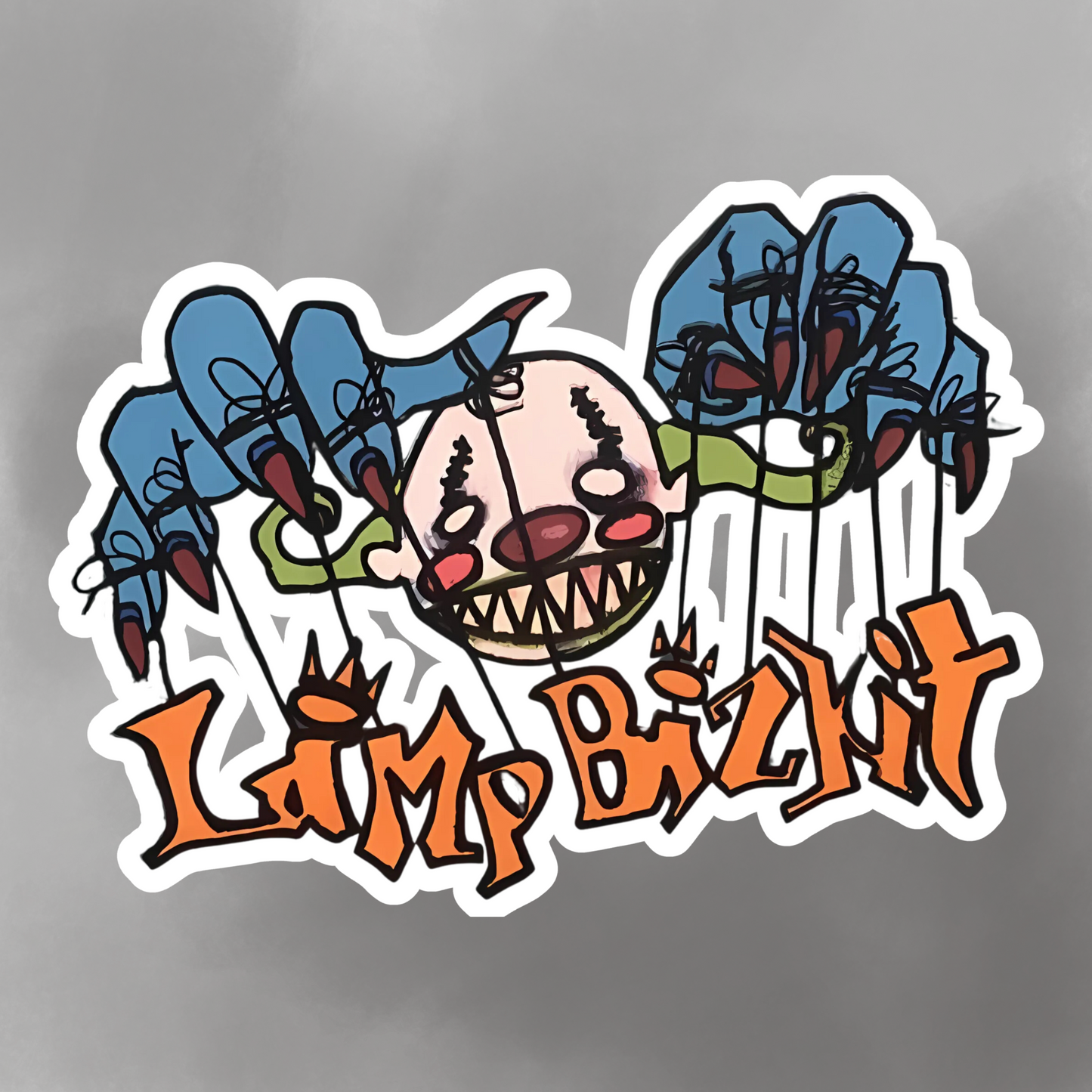 Limp Bizkit Puppet Master Kiss Cut Vinyl Sticker